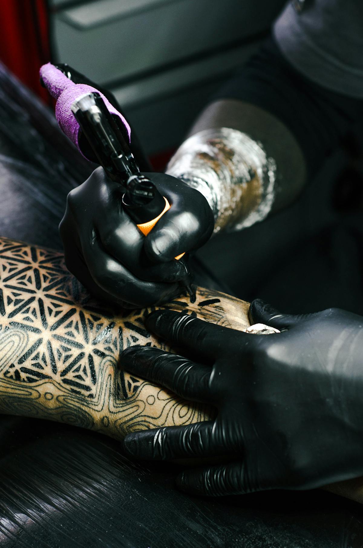 Black Needle tattoo studio interior