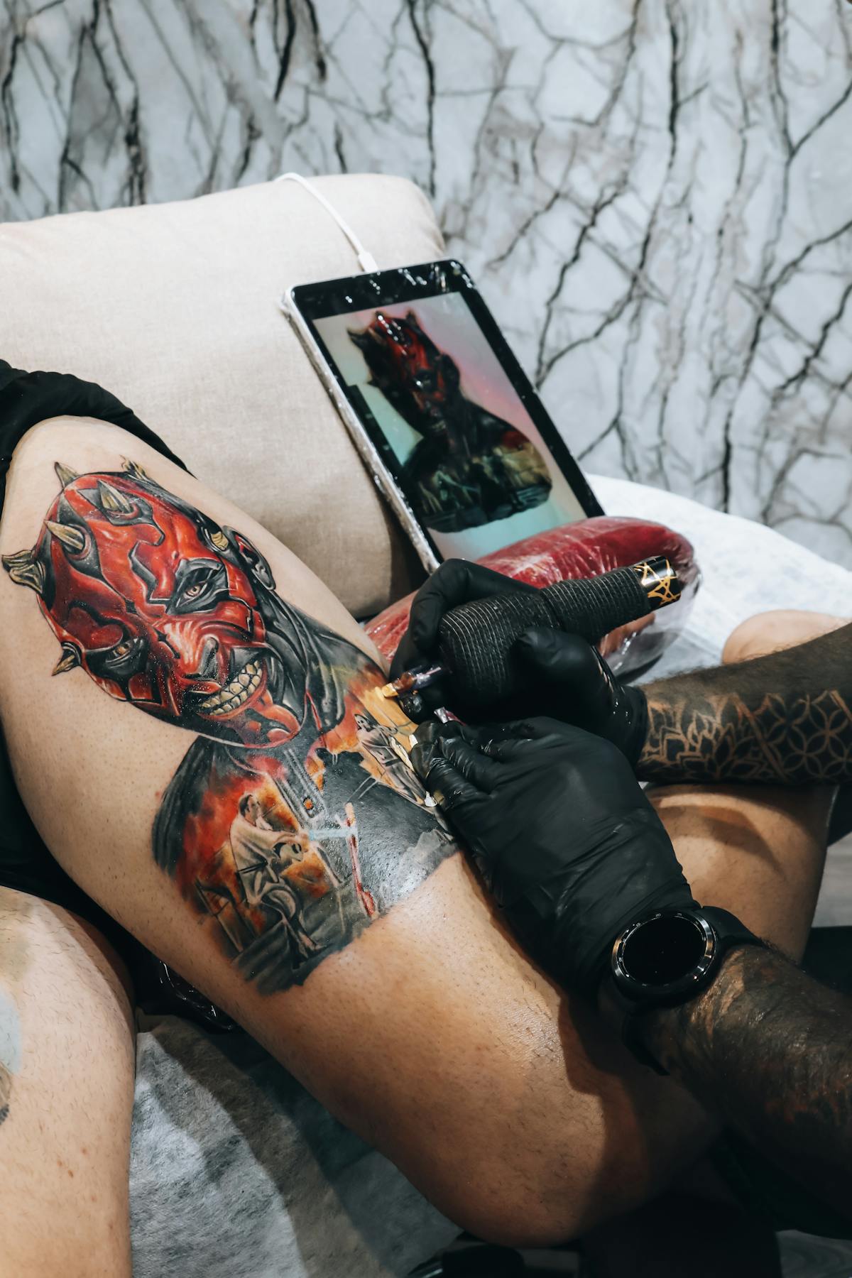 Wildlife piece — detailed raven with realistic feathers